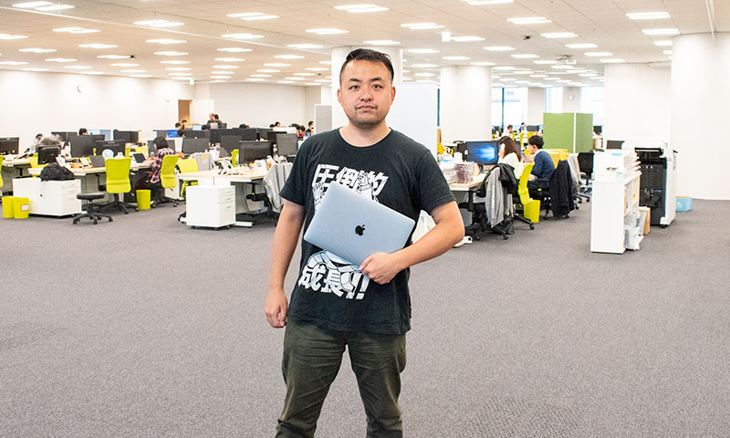 【社員インタビュー#12】ありきたりでも「仕事もプライベートも大切に」エンジニアがカオナビを選んだ理由のアイキャッチ